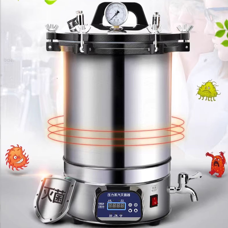 Medical Labs - Esterilizador Portátil de Alta Presión de