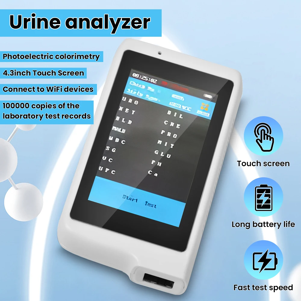 Urine Analyzer Strip - Analizador de orina animal Sinohero, equipo
