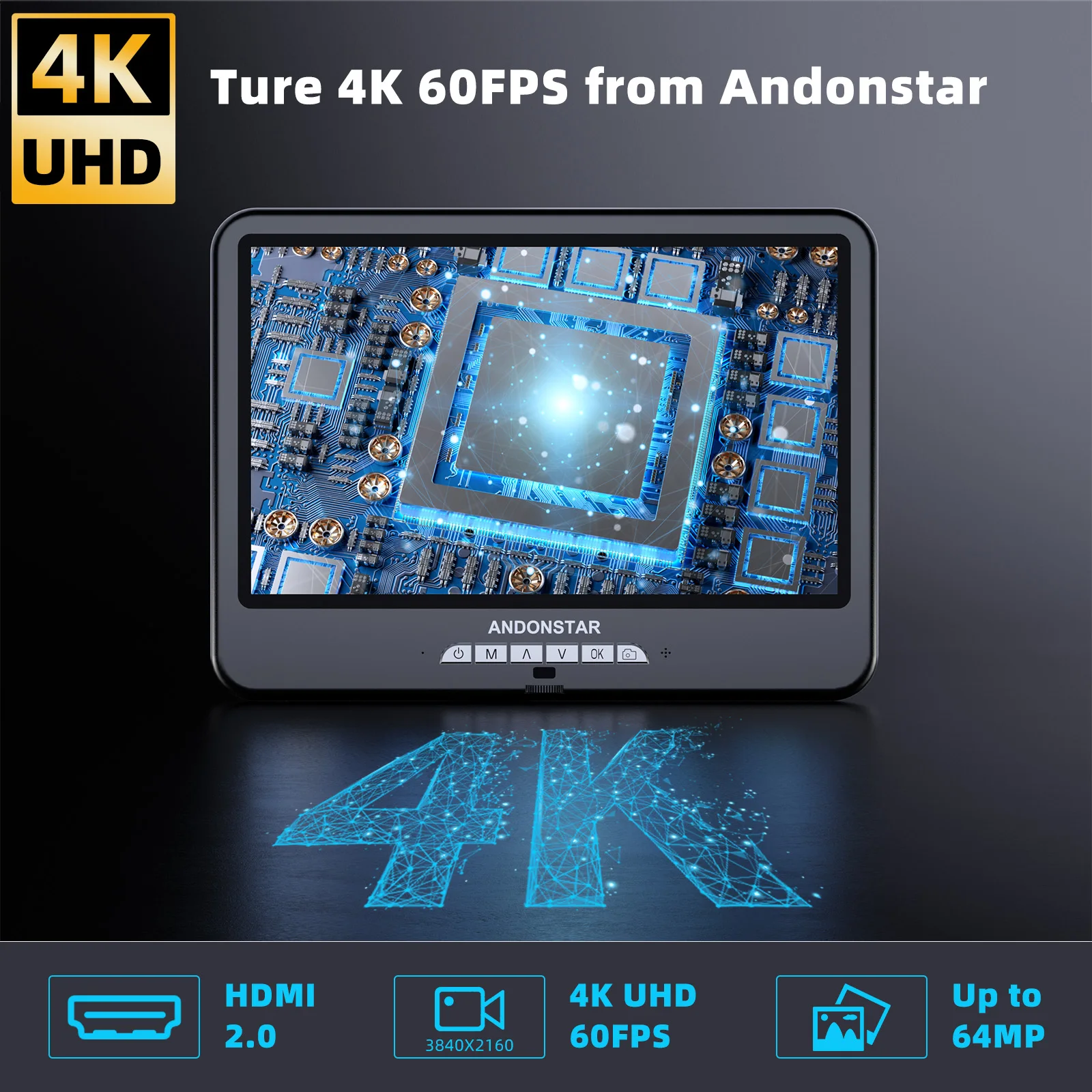 Microscopio Digital Andonstar  - Digital Microscope reseña y precio