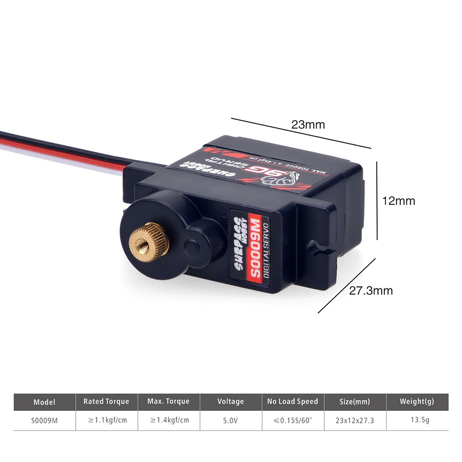 Micro Servo Digital de 2g, 3.7 - Digital Microscope reseña y precio