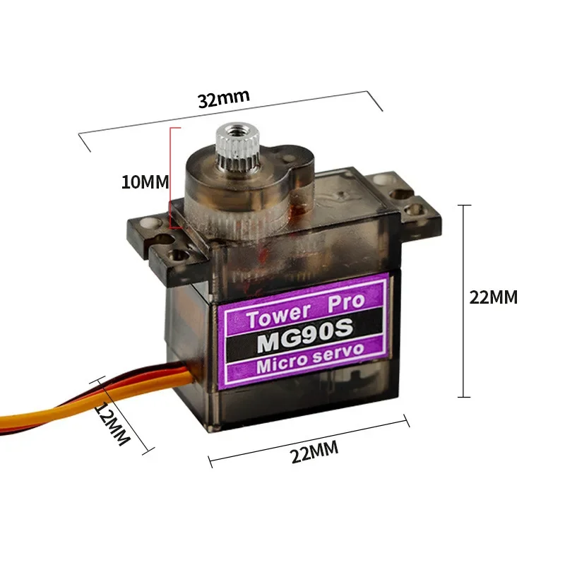 SG90/MG90S 9G Micro Servo Digi - Digital Microscope reseña y precio