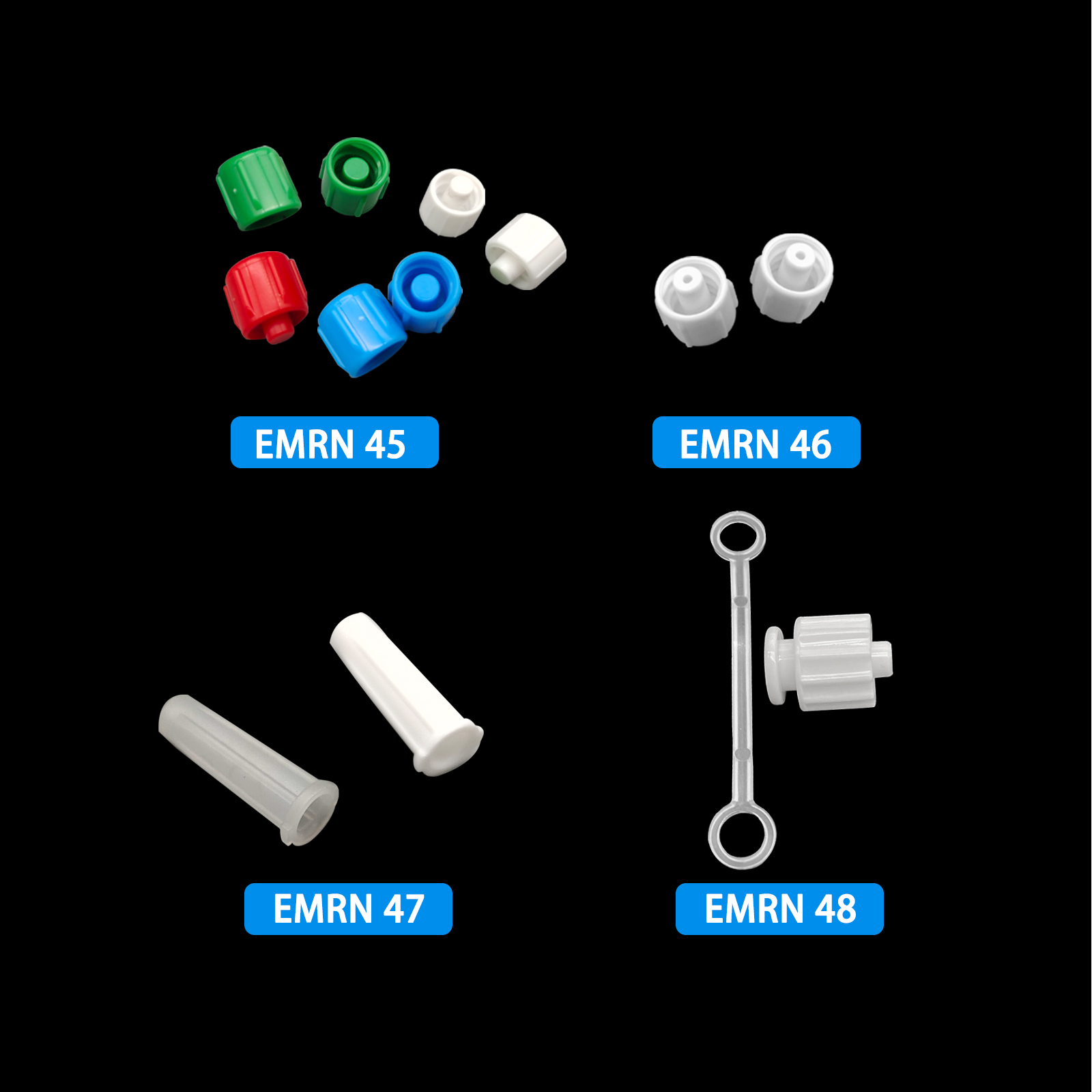 500 Uds. Orificio de tapas Lue - Medical Labs reseña y precio